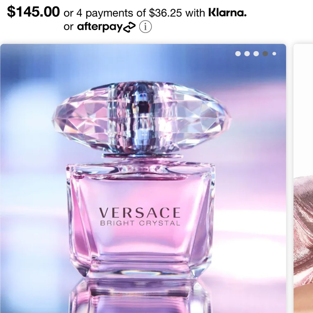 Versace Bright Crystal Perfume 6.7 oz.